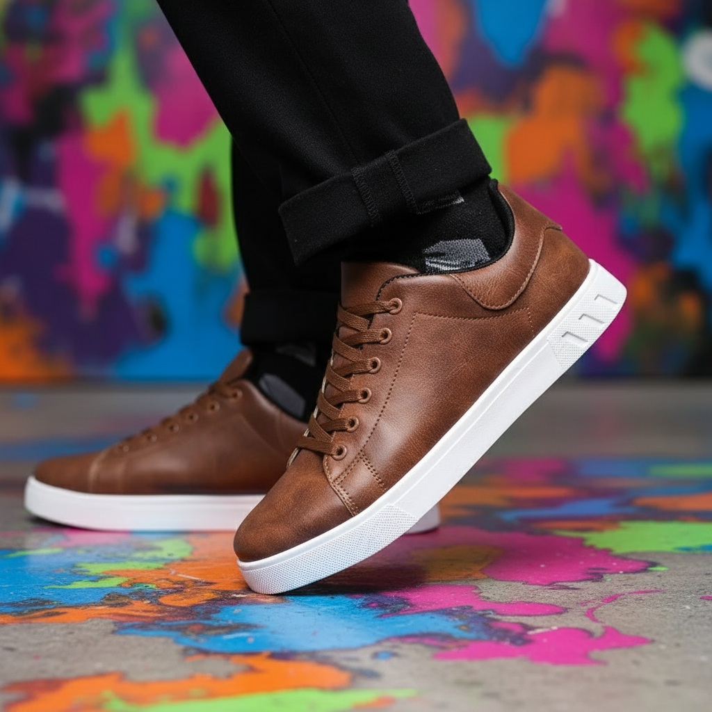Hochwertige Herrenschuhe | Klassisches Design | Braun & Schwarz