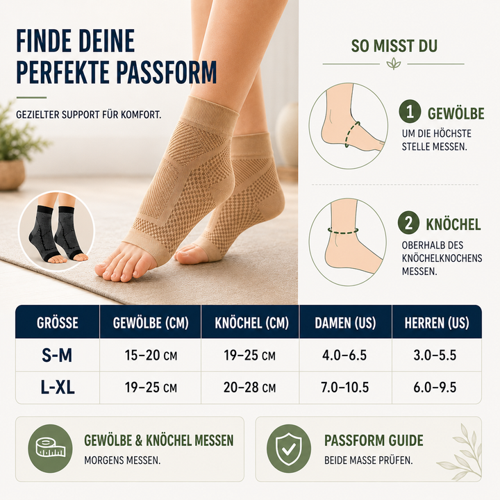 Flexible Kompressions-Knöchelbandage für optimale Bewegungsfreiheit & angenehme Unterstützung.