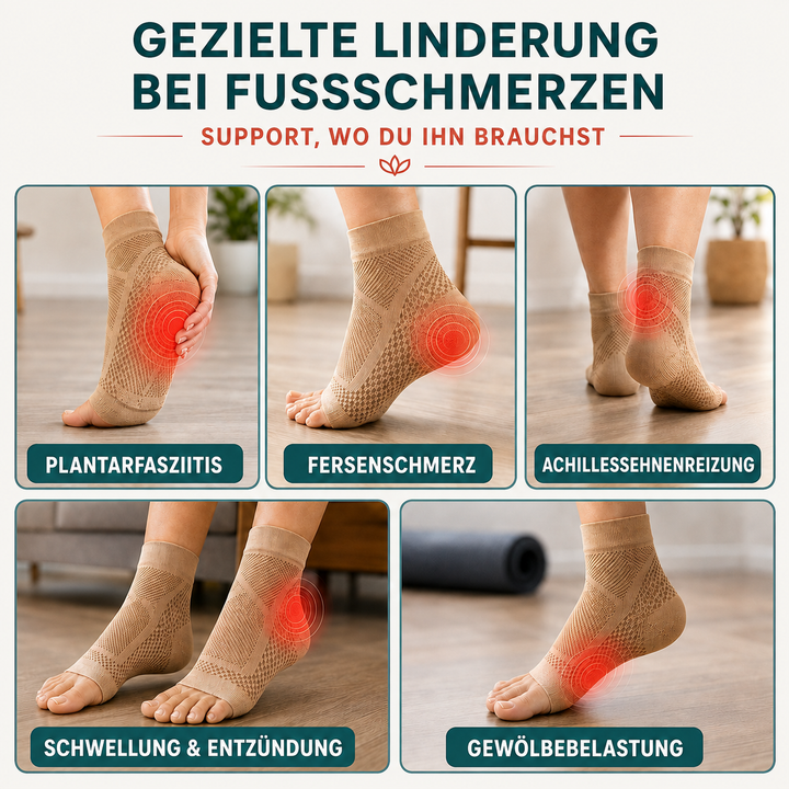 Schwarze Unisex Knöchelbandage, Kompression für Fußstütze, Schmerzlinderung & Stabilität.