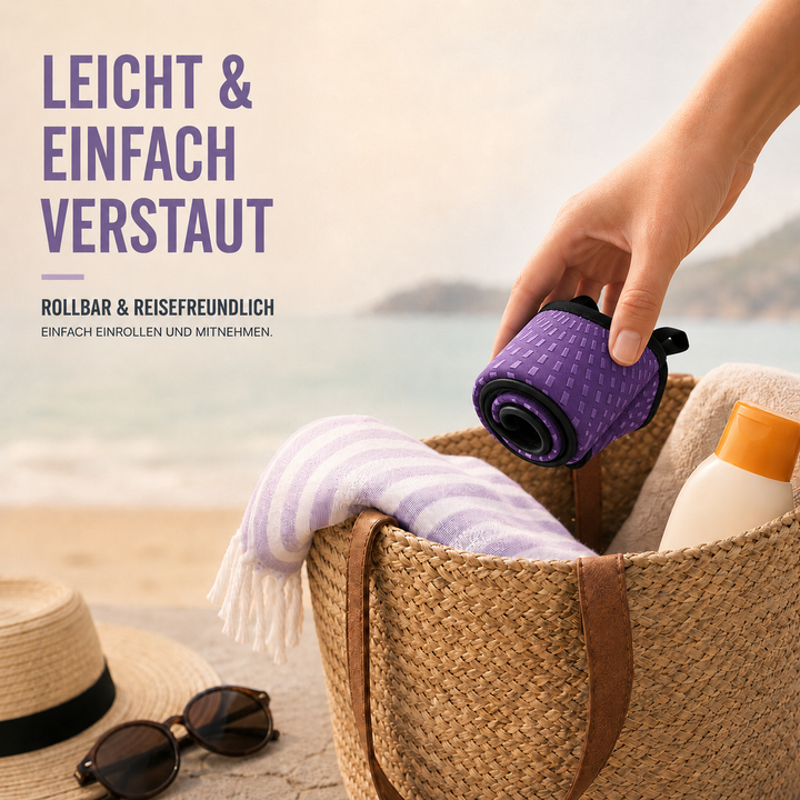 Flexibler Aquaschuh, schnelltrocknend für Wassersport, Surfen, Schwimmen & Strand.
