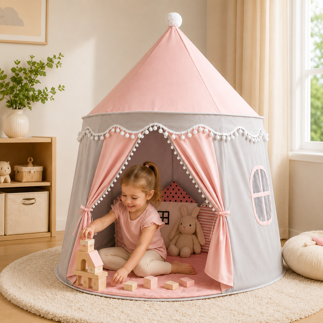 Erschaffe eine magische Welt: Kinderspielzelt Schloss für unvergessliche Rollenspiel-Abenteuer.