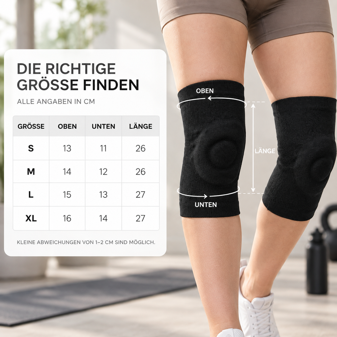 Komfortable Knieschoner mit Schutzpolstern für optimale Bewegungsfreiheit & Sicherheit beim Sport.