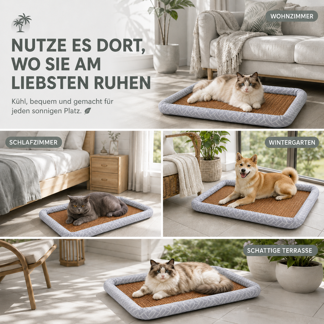 Gemütliches Haustierzubehör: Kühlendes Haustierbett für Hunde und Katzen