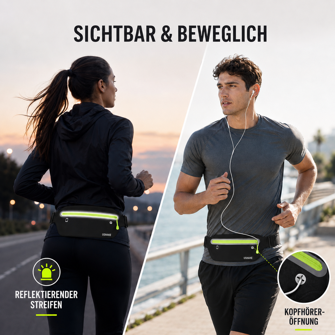 Universeller Laufgürtel für Sport und Outdoor-Aktivitäten