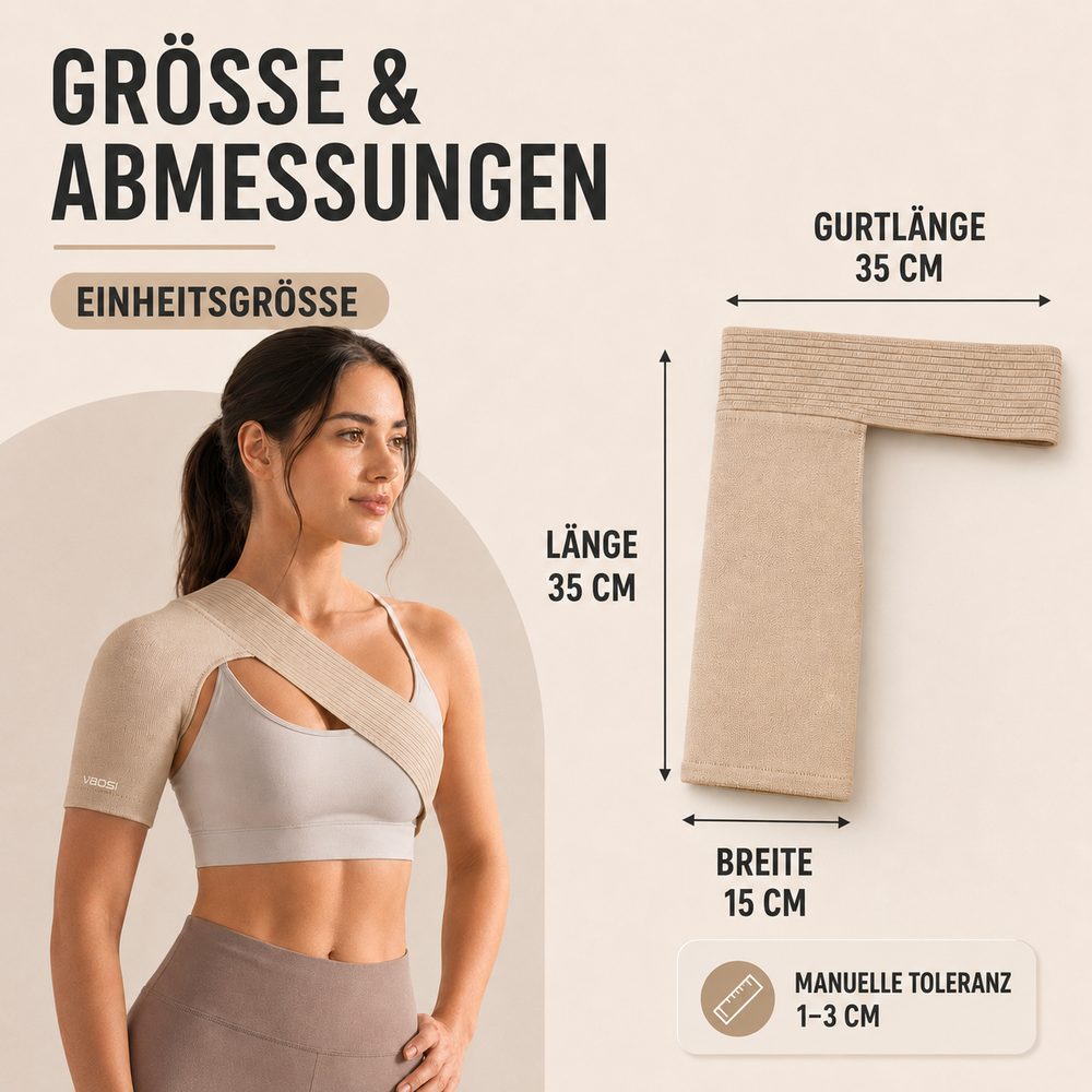Orthopädische Schulterbandage zur Korrektur der Haltung & Reduzierung von Verspannungen.