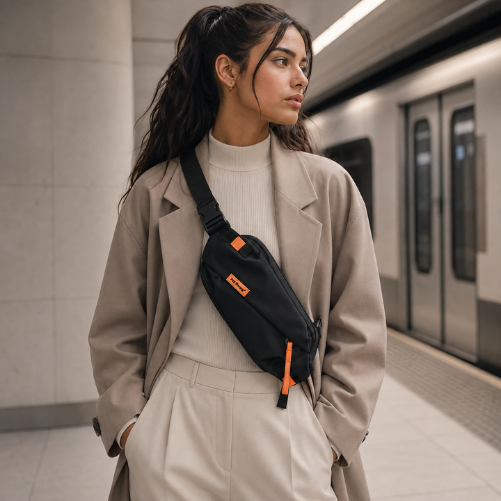 Unisex Crossbody-Brusttasche aus Oxford-Gewebe, ideal für Freizeit & Reise, bietet sichere Organisation.