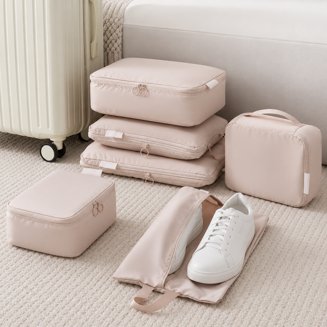 Vielseitiges Koffer Zubehör Set für Koffer und Taschen