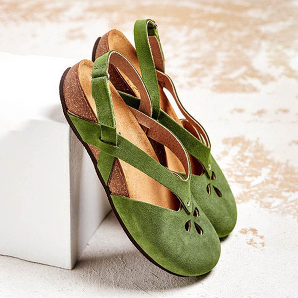 Atmungsaktive, rutschfeste Damensandalen, ideal als Komfort- und Freizeitschuhe für den Sommer.