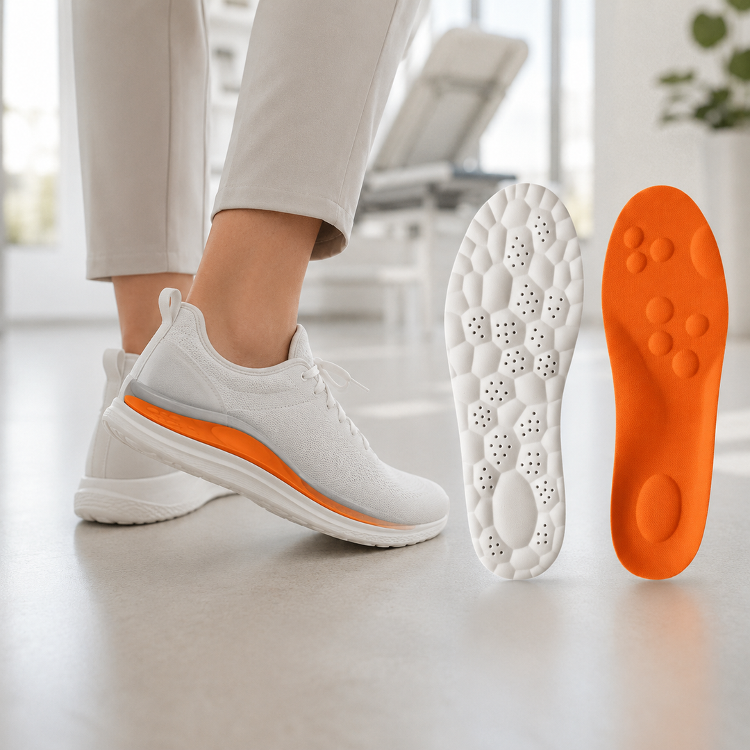 CloudStep Einlegesohlen mit Fußgewölbeunterstützung in eleganten Schuhen