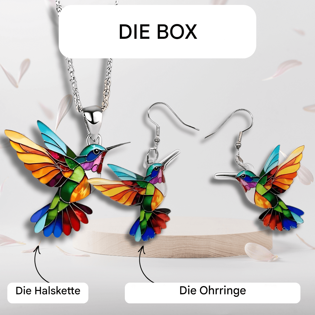 Elegan Kolibri-Halskette: Ein Symbol für Freiheit und Erneuerung