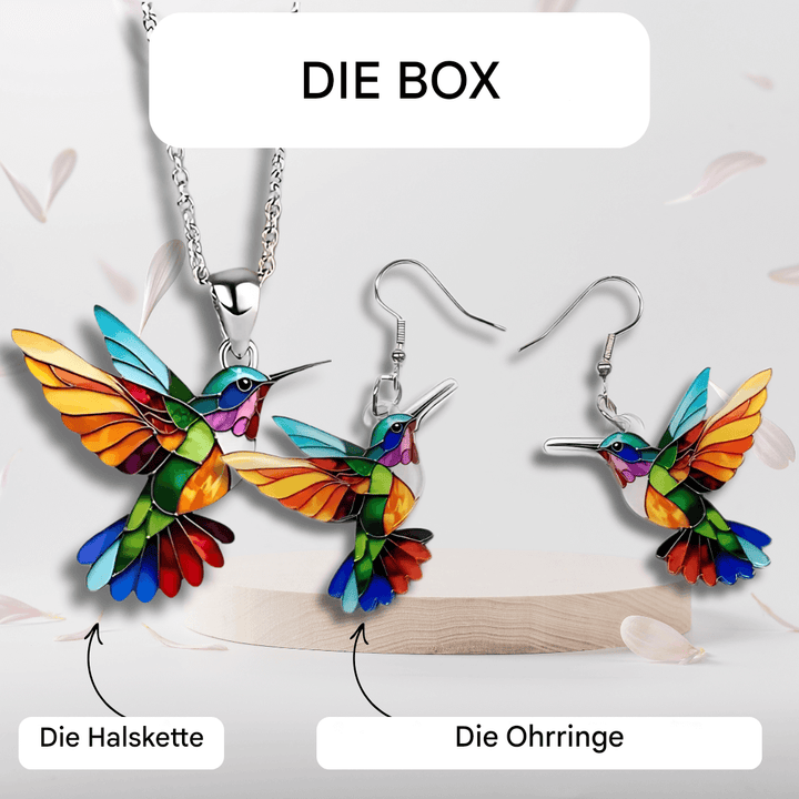 Elegan Kolibri-Halskette: Ein Symbol für Freiheit und Erneuerung