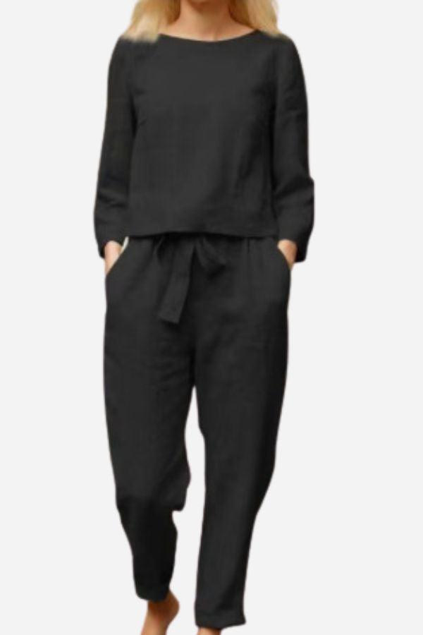 Damen Langarmshirt Nahaufnahme