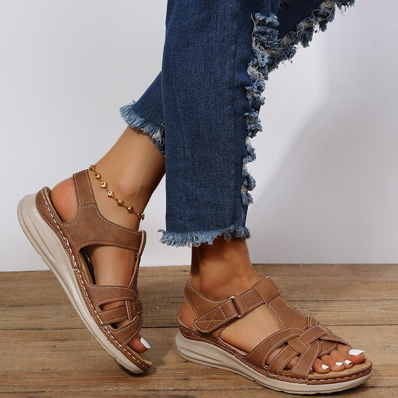Bequeme Damen Sandalen für den Alltag, mit weicher Sohle und gutem Halt für ganztägigen Komfort.
