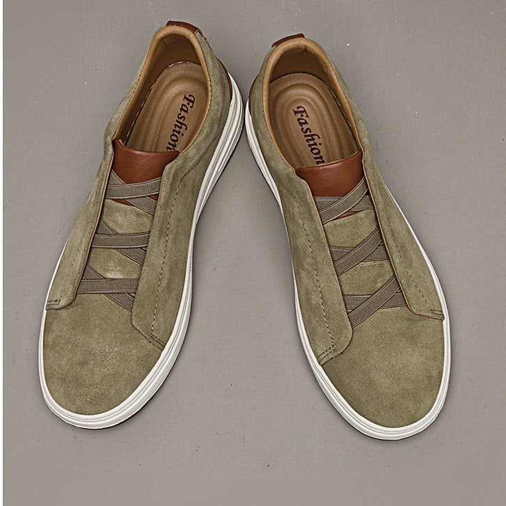 Herren Slip-On Sneaker mit ultraleichtem Design. Flexible Casualschuhe für Männer, bieten Bewegungsfreiheit & modernen Stil.