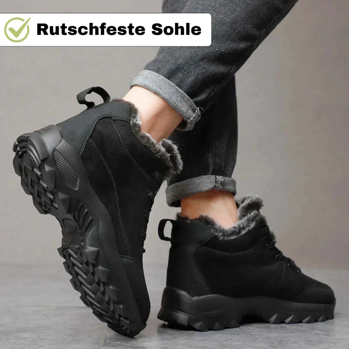 Bequeme, wasserdichte Damen Winterschuhe mit rutschfester Sohle. Warme Schneeschuhe für den Alltag.