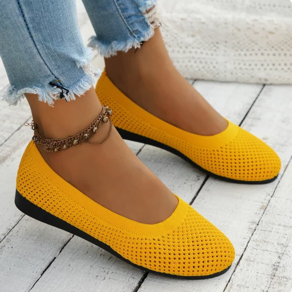 Damen Elegante Ergonomische Ballerinas