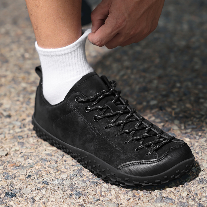 Atmungsaktive Herren Wanderschuhe in Weiß