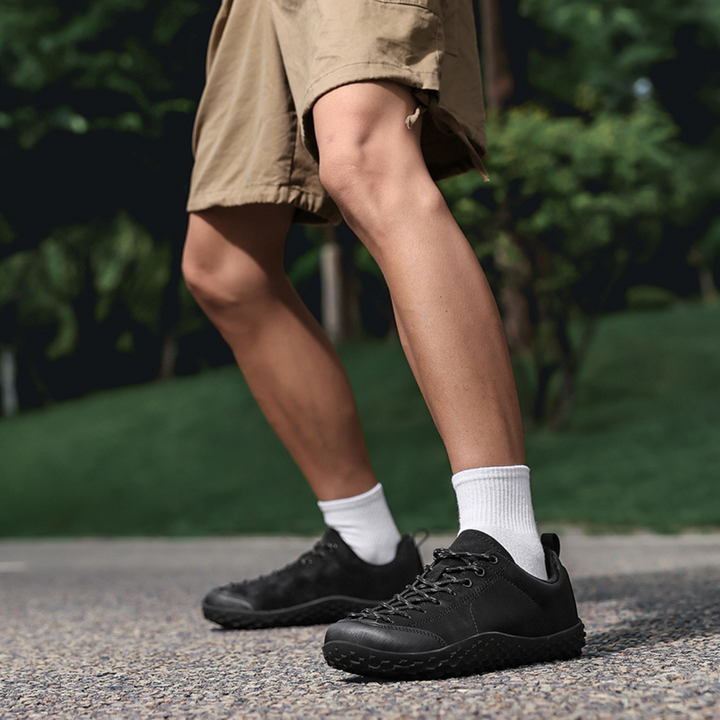 Wasserdichte Trekkingschuhe für Herren in Grün