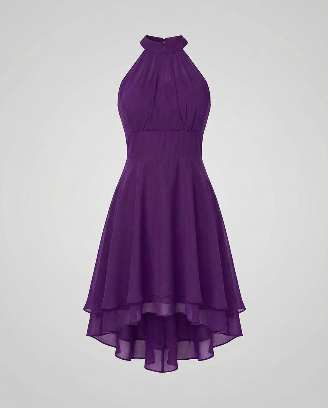 Vielseitiges Damen-Sommerkleid mit Rüschen, perfekt als festliches Kleid oder legeres Freizeitkleid.