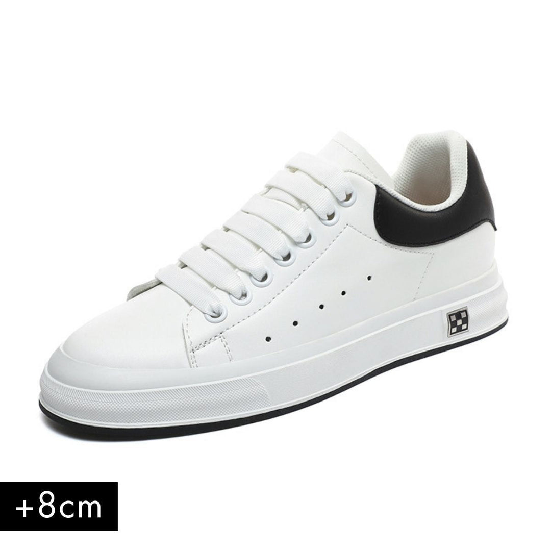 Schicke Herren Freizeitschuhe mit unsichtbarer Erhöhung für modernen Stil und Ergonomie.