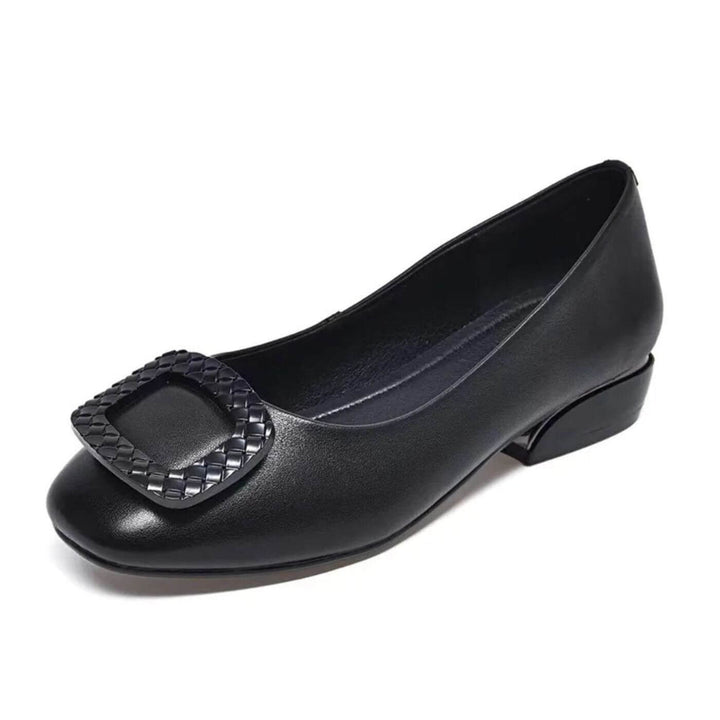 Bequeme Komfort-Loafers für Damen in Beige mit rutschfester Sohle und weichem Material