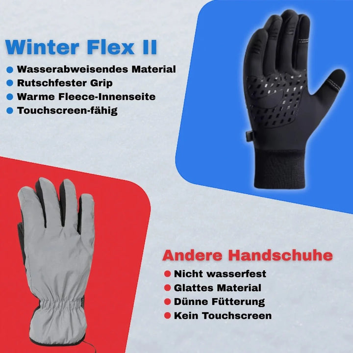 Wasserdichte Wintersporthandschuhe für Damen und Herren, warm, mit rutschfester Grifffläche für optimale Leistung.