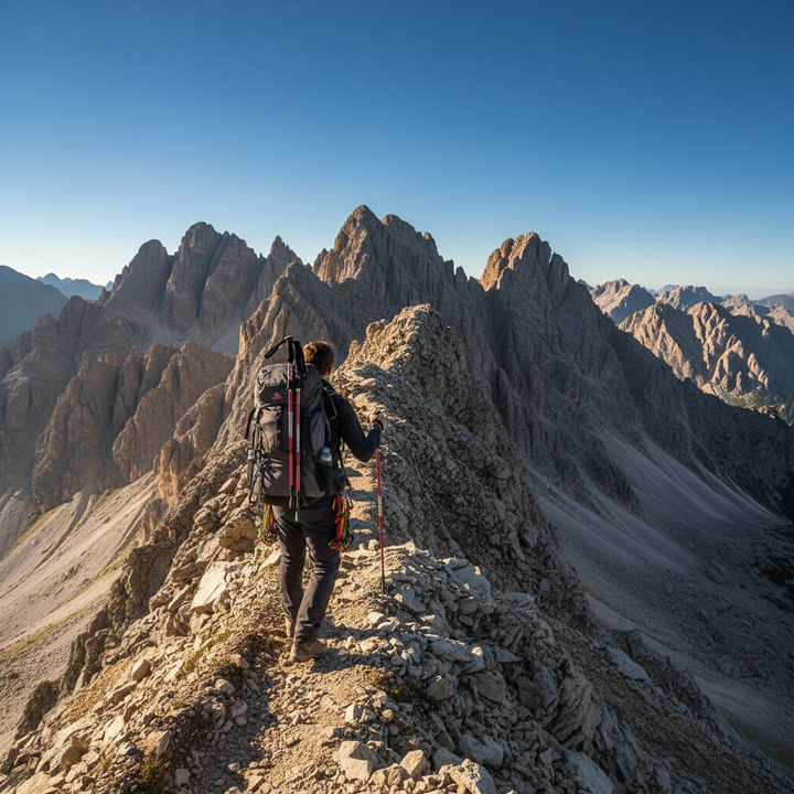 Outdoor Ausrüstung: Trekkingstöcke bereit für das nächste Abenteuer