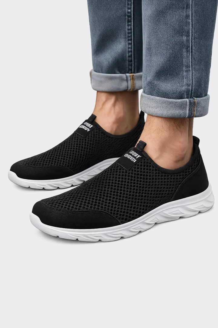 Bequeme Herren Slip-On Sneakers, atmungsaktiv & leicht für den Alltag. Ideale Freizeitschuhe für Männer.