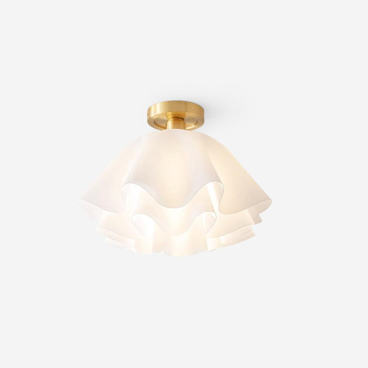 Elegante Kupfer Deckenleuchte für modernes Zuhause