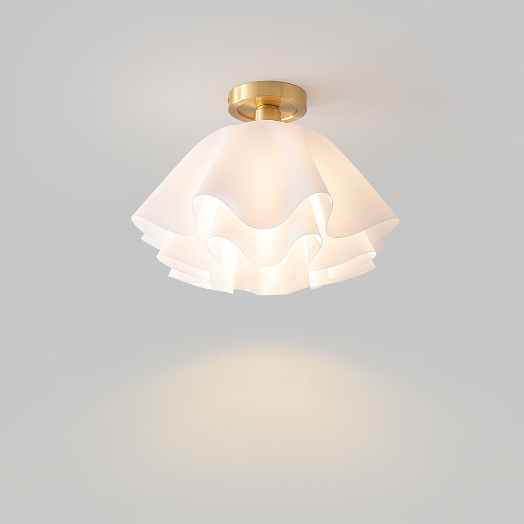 Elegante Kupfer Deckenleuchte für modernes Zuhause