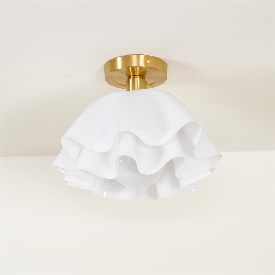 Elegante Kupfer Deckenleuchte für modernes Zuhause