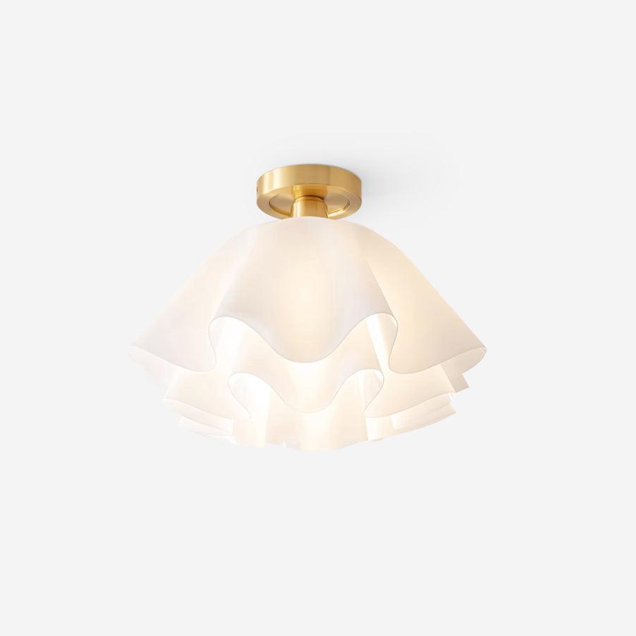 Elegante Kupfer Deckenleuchte für modernes Zuhause