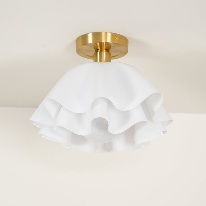 Elegante Kupfer Deckenleuchte für modernes Zuhause