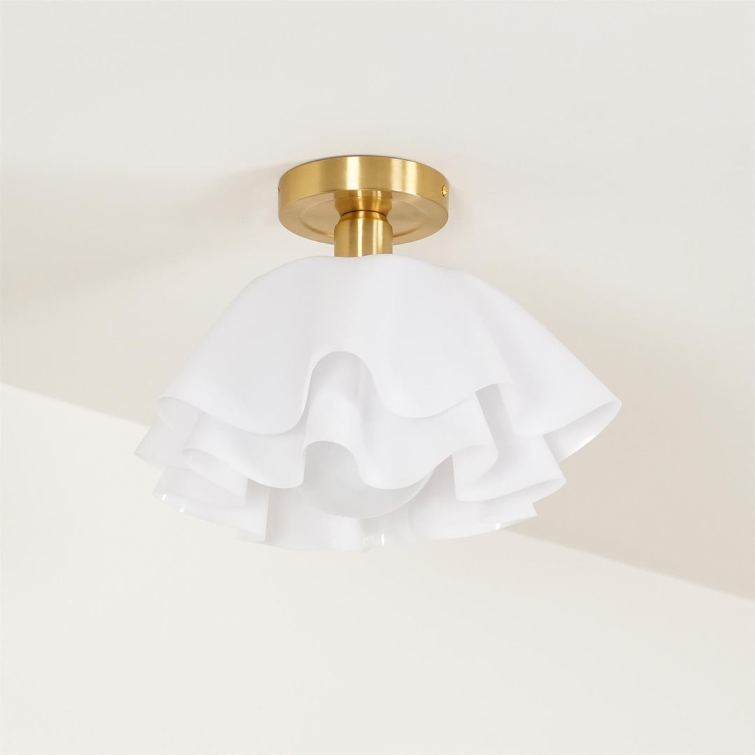 Elegante Kupfer Deckenleuchte für modernes Zuhause