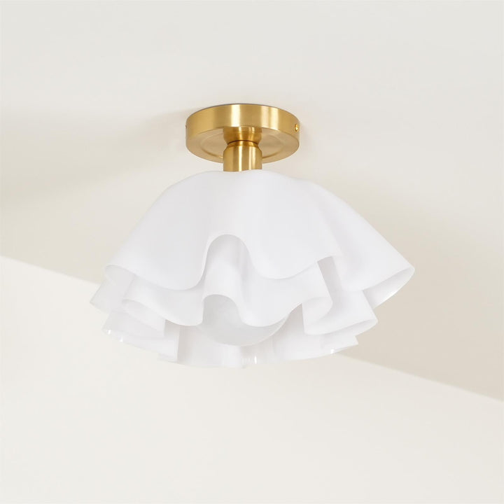 Elegante Kupfer Deckenleuchte für modernes Zuhause