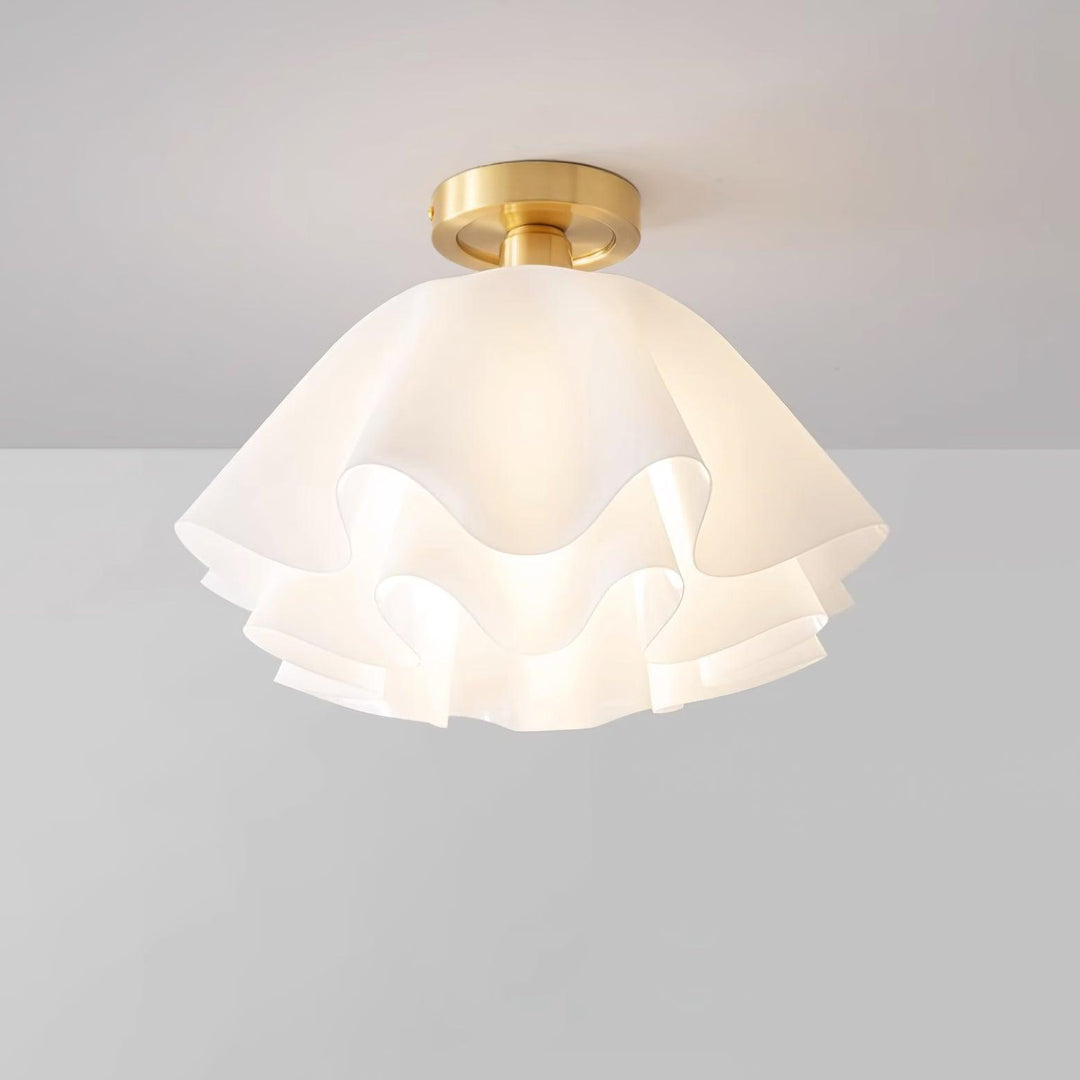 Elegante Kupfer Deckenleuchte für modernes Zuhause