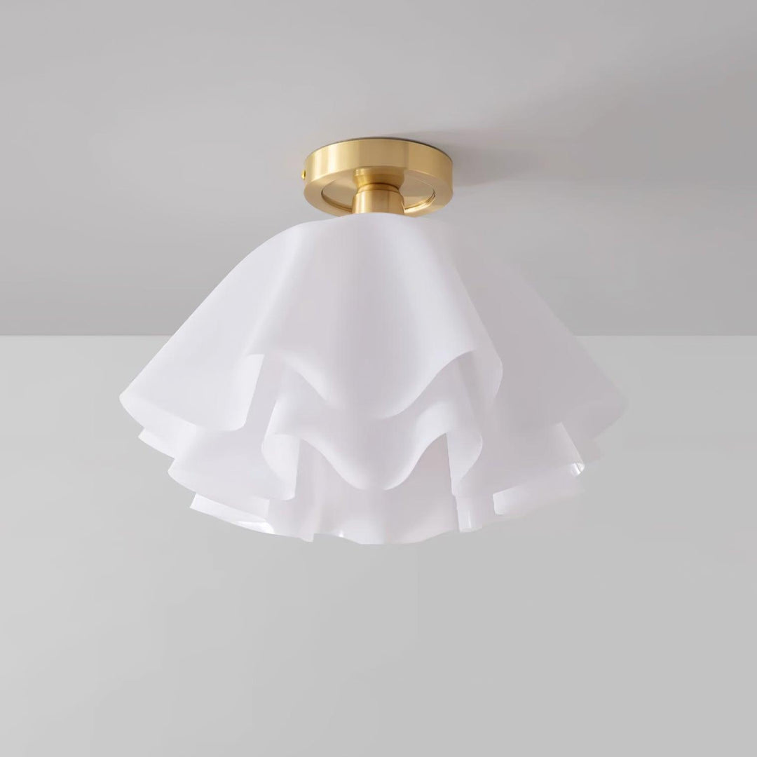 Elegante Kupfer Deckenleuchte für modernes Zuhause