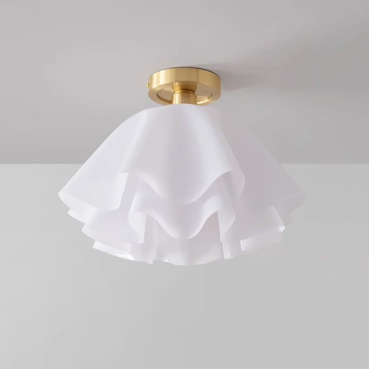Elegante Kupfer Deckenleuchte für modernes Zuhause