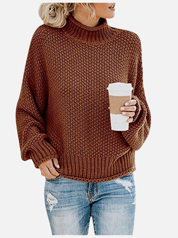 Stilvoller Langarm Pullover für Damen in angesagtem Winter-Design