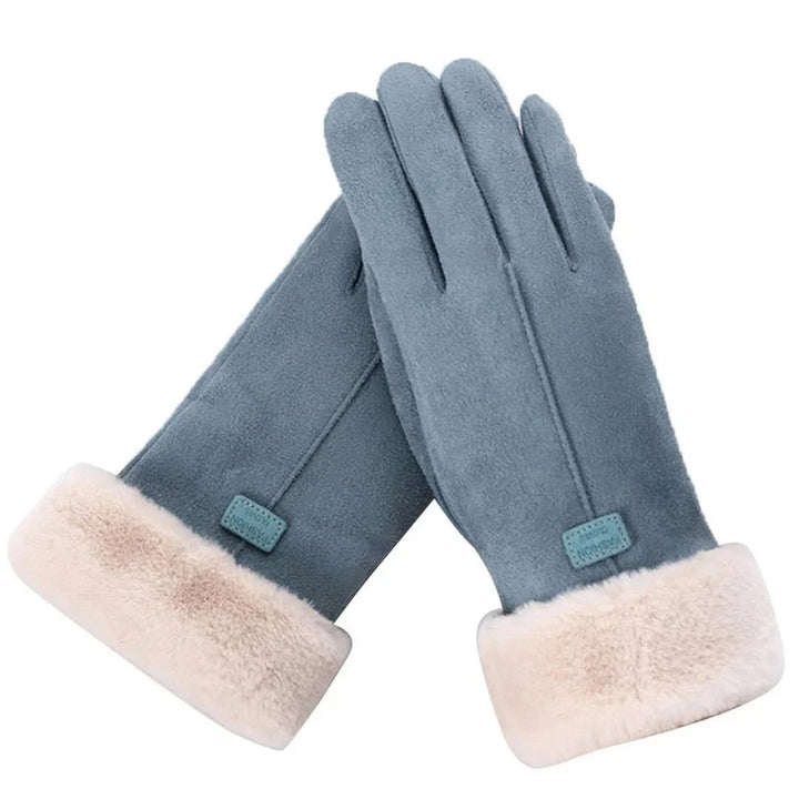 Wetterfeste, farbenfrohe Damenhandschuhe mit Touchscreen-Funktion. Perfekte Winter Accessoires.