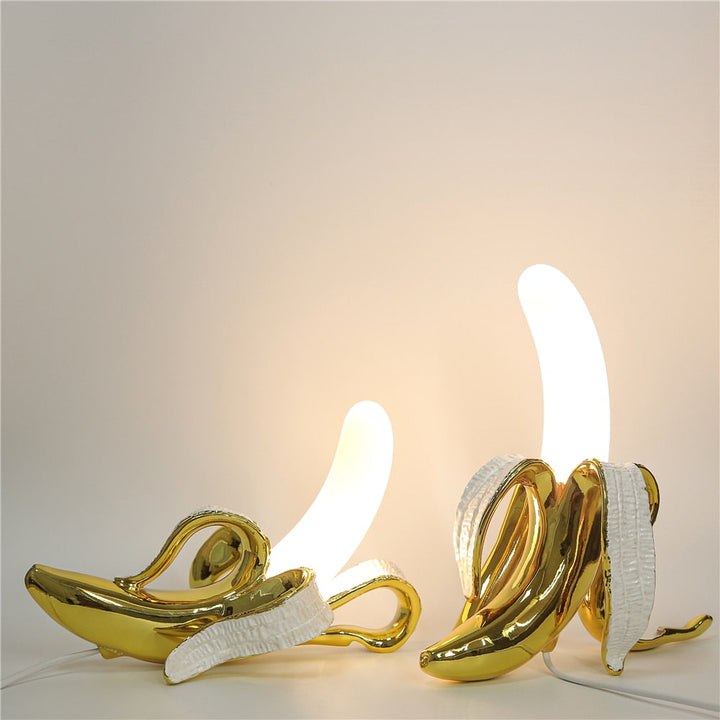 Elegante Art-Déco-Bananen-Tischlampen für stilvolles Interieur