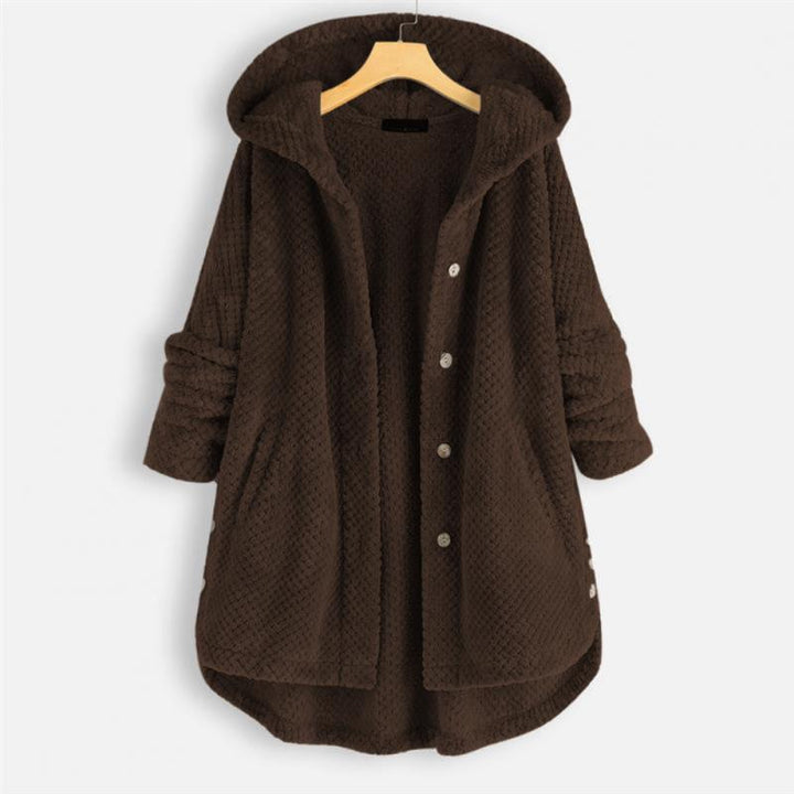 Damen Kapuzenjacke mit praktischen Taschen in eleganter Ansicht