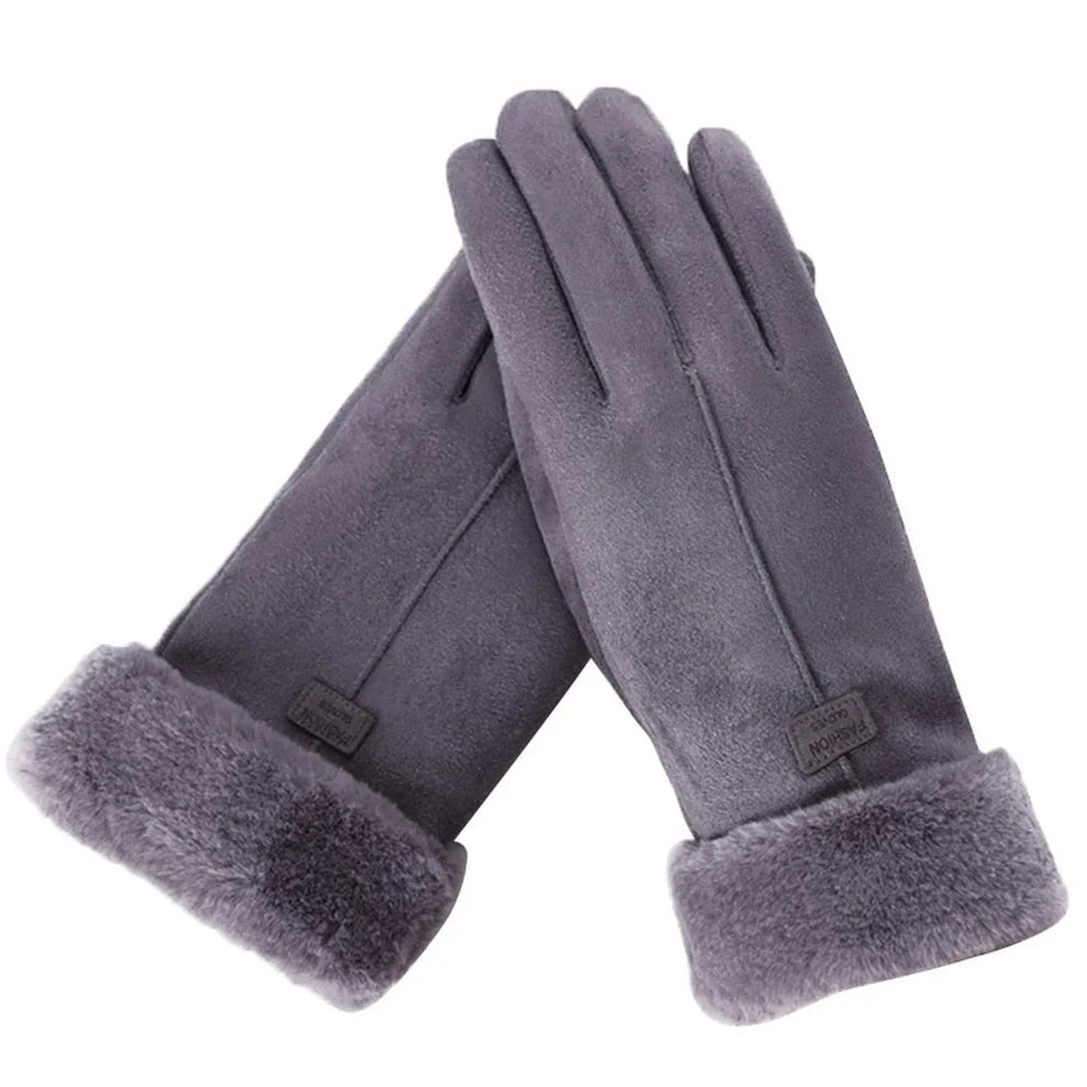 Ultrasofte, farbenfrohe Damenhandschuhe mit Touchscreen. Schützen die Hände stilvoll vor Winterkälte.