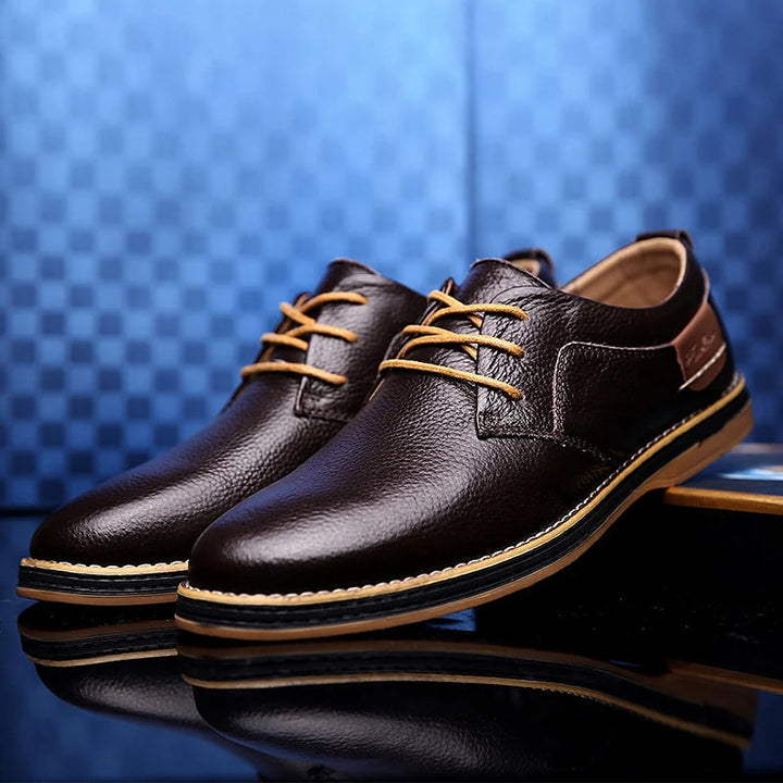 Stilvolle Business Schuhe für Herren perfekt zur Anzughose kombiniert