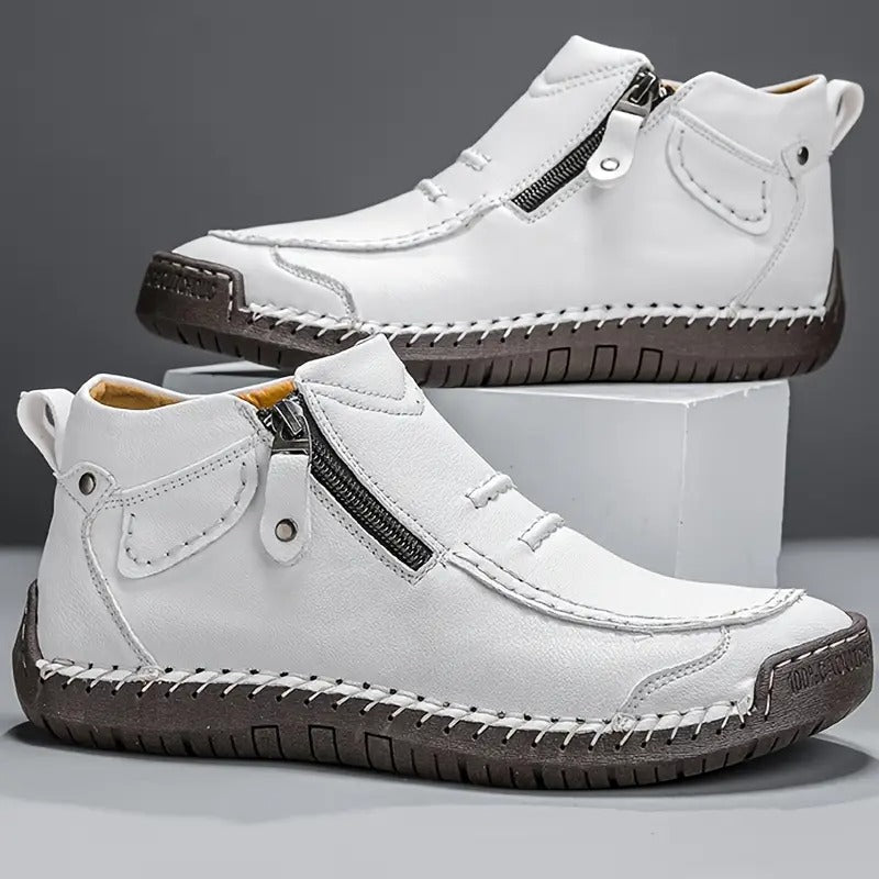 Ergonomische Herren Freizeitschuhe mit flexibler Sohle im Detail