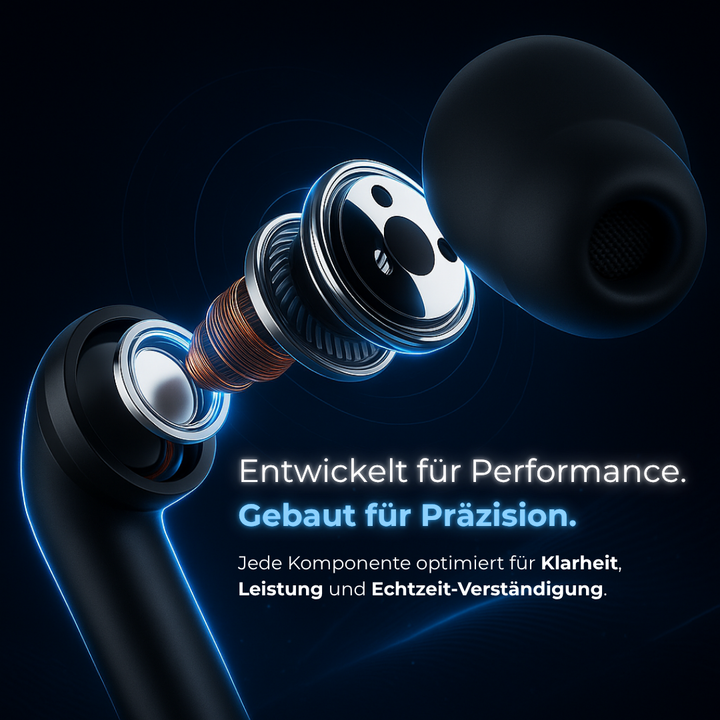 Ergonomische Bluetooth Kopfhörer mit aktiver Geräuschunterdrückung
