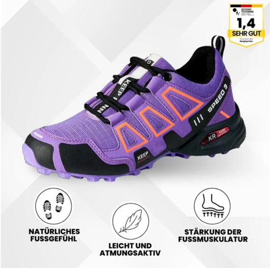 Unisex Wanderschuhe mit Grip, atmungsaktiv und ergonomisch, für maximale Performance beim Trekking.