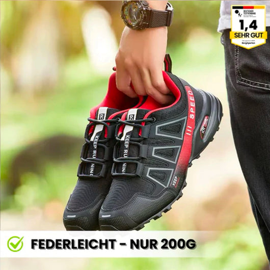 Leichte Unisex Outdoor-Schuhe, wasserdicht und bequem, ideal für sportliche Wanderungen und Trekking.
