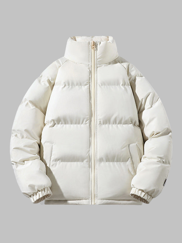 Freizeitjacke für Herren, Rückansicht der gefütterten Steppjacke in moderner Passform