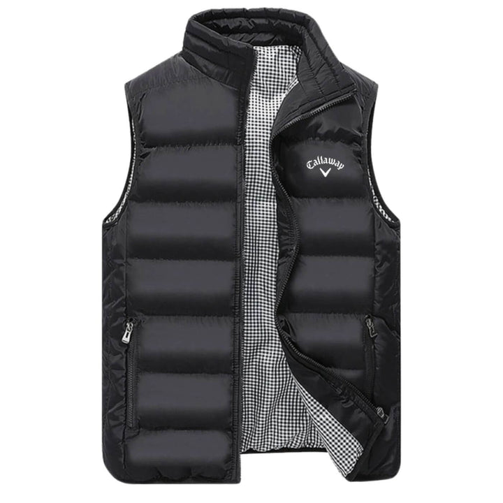 Stylisches Herren Steppgilet für Alltag & Outdoor-Aktivitäten. Bequeme, leichte Übergangsjacke mit Reißverschluss.